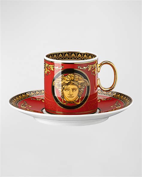 Versace Medusa Modern Cup & Saucer Set 